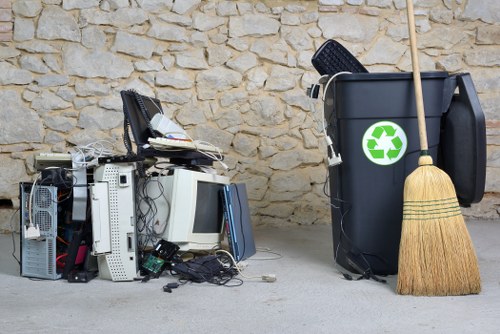 Unwanted furniture ready for disposal in St Johns Wood