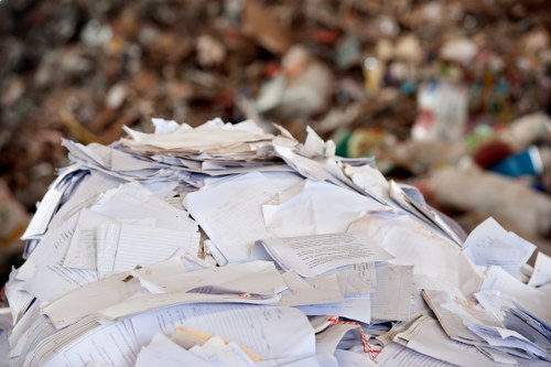 Environmentally responsible garage clearance process